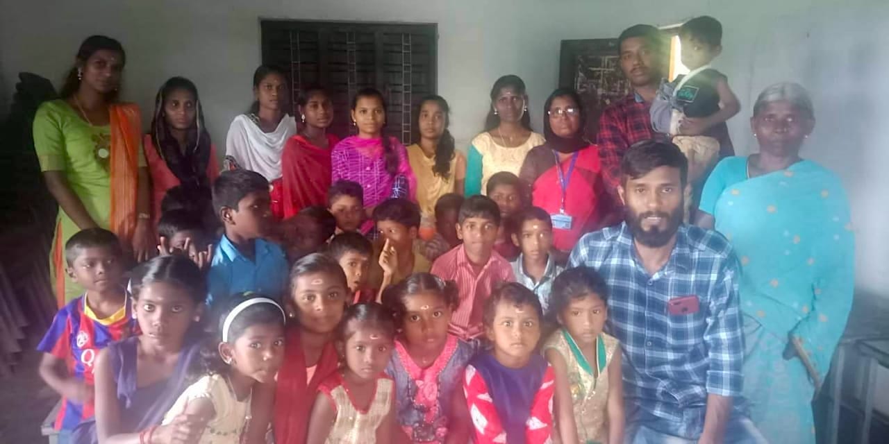 Distribution of Special Lunch at Vattulakki Tribal Hamlet in Attappady